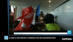 Air France : Le DRH Xavier Broseta agressé par des manifestants qui lui ont arraché sa chemise