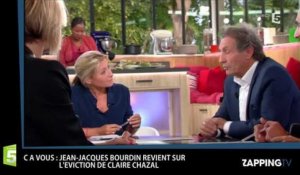 C à Vous : Jean-Jacques Bourdin tacle Claire Chazal : "C'est une mauvaise intervieweuse" 