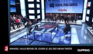 Des paroles et des actes - Manuel Valls refuse de faire preuve d'autodérision : "La politique ce n'est pas du spectacle"