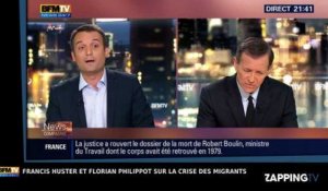 Francis Huster et Florian Philippot : Débat houleux en direct sur BFMTV au sujet des migrants