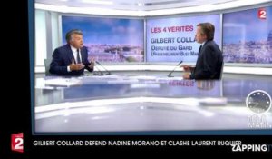 Gilbert Collard défend Nadine Morano et clashe Laurent Ruquier, "ce furoncle médiatique"