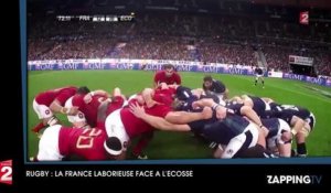 Rugby : La France laborieuse face à l'Écosse, remporte son match de justesse
