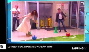 TPMP : Franck Leboeuf, Noémie Lenoir et les chroniqueurs relèvent le défi du Dizzy Goal Challenge
