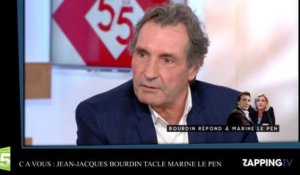 C à Vous - Jean-Jacques Bourdin : Sa réaction cinglante aux photos publiées par Marine Le Pen (vidéo)