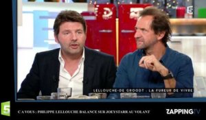 C à vous : Philippe Lellouche balance sur JoeyStarr ! (vidéo)
