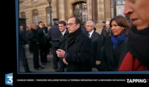 Charlie Hebdo : François Hollande révèle le terrible mensonge fait à Benyamin Netanyahu