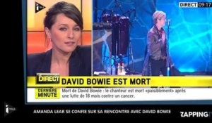 David Bowie mort : Les confidences étonnantes d'Amanda Lear sur leur histoire d'amour