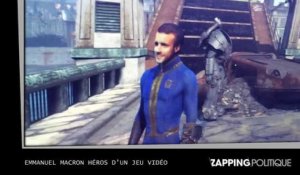 Emmanuel Macron héros d'un jeu vidéo (vidéo)