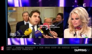 ONPC - Pamela Anderson : Son gros coup de gueule contre les députés français (vidéo)