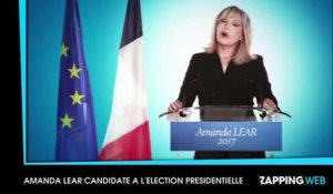 Présidentielle 2017 : Amanda Lear annonce être candidate ! (vidéo)