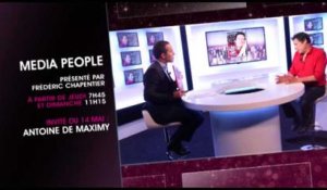 Antoine de Maximy invité de Media People