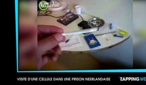 Drogue, jeu vidéo, frigo : Un prisonnier nous fait visiter sa cellule 