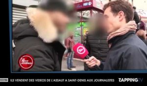Le Petit Journal : Des habitants vendent leurs vidéos de l'assaut à Saint-Denis aux journalistes