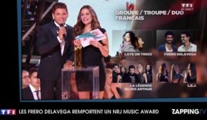NRJ Music Awards 2015 - Laure Manaudou et Jérémy Frérot : Leur tendre baiser face aux caméras