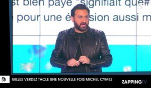 TPMP : Le clash entre Gilles Verdez et Michel Cymes continue