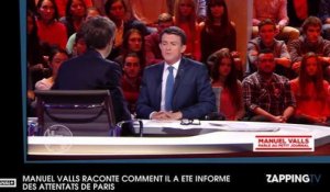 Le Petit Journal : Manuel Valls raconte comment il a été alerté des attentats du 13 novembre