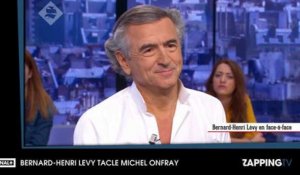 Le Supplément - Bernard-Henri Lévy tacle Michel Onfray et son analyse "tellement bête" sur Daech