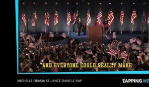 Michelle Obama se lance dans le rap (vidéo)