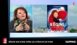 Régine sur scène après les attentats de Paris, "On a besoin de chanter et de tenir parole"