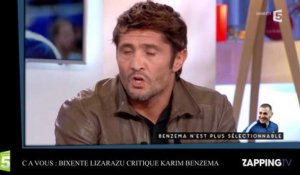 Sextape de Mathieu Valbuena - C à Vous : Bixente Lizarazu critique Karim Benzema