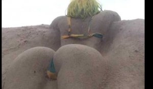 Les statues de sable les plus sexy du monde !