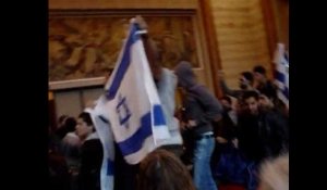 Paris: vif incident entre pro israel et pro Palestine