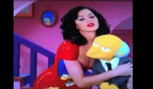 Katy Perry et son décolleté dans les Simpsons
