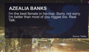 Azealia Banks : Mégalo comme Kanye West ?