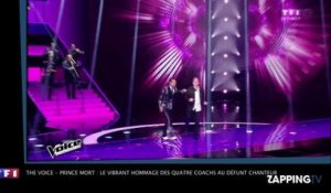 The Voice - Prince mort : le vibrant hommage des quatre coachs au défunt chanteur (Vidéo)