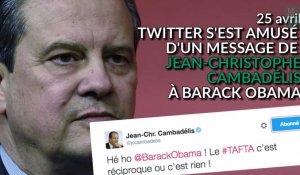 Ce tweet de Jean-Christophe Cambadélis a bien fait rire Twitter
