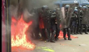 Les débordements lors des manifestations contre la loi Travail vus des réseaux sociaux