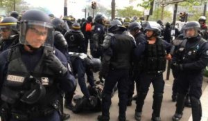 Loi travail: fin de manifestation tendue à Paris