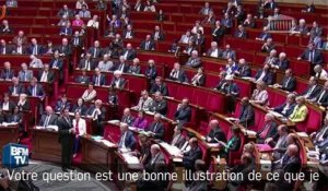 Clash à l'Assemblée nationale entre Hervé Mariton et Manuel Valls