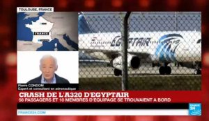 Crash de l'A320 d'EgyptAir avec 66 personnes à bord : "Tout pointe le doigt vers un attentat"