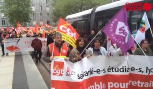 Manifestation contre le loi travail, à Brest