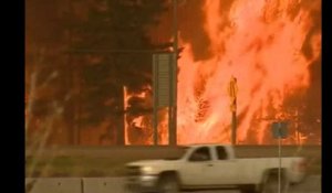 Le gigantesque incendie au Canada, en 42 secondes