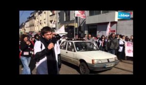 lemainelibre.fr Manifestation des jeunes contre le projet de loi El Khomri