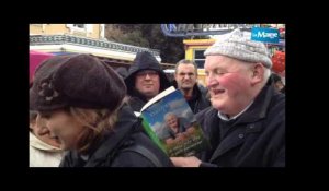 Lemainelibre.fr. Thierry Olive à la foire des Cendres