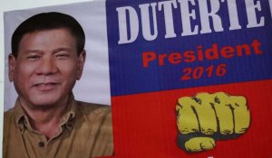 Philippines: Duterte, favori pour l'élection présidentielle, inquiète les défenseurs des droits de l'homme