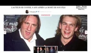 Gérard Depardieu : ses confidences bouleversantes sur la mort de Guillaume