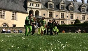 L'Amfifanfare de l'université de Nantes au château de Châteaubriant