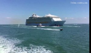 L'Harmony of the Seas quitte les chantiers de Saint Nazaire