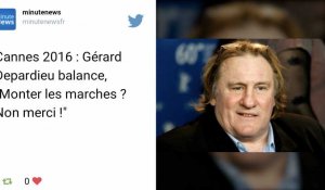 Gérard Depardieu démonte "Nuit Debout" et le Festival de Cannes