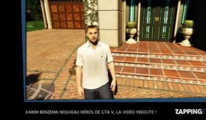 Karim Benzema nouveau héros de GTA V, la vidéo insolite !