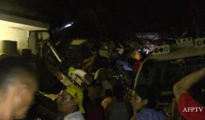 Un violent séisme de magnitude 7,8 en Équateur fait au moins 233 morts