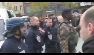 Loi travail : Des militaires viennent en aide aux policiers face aux manifestants à Strasbourg (vidéo)