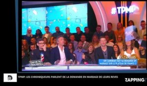 TPMP - Enora Malagré, Matthieu Delormeau, Jean-Michel Maire : ils  racontent la demande en mariage de leurs rêves (vidéo)