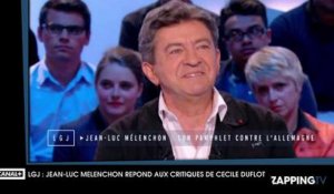 Jean-Luc Mélenchon répond aux critiques de Cécile Duflot dans Le Grand Journal