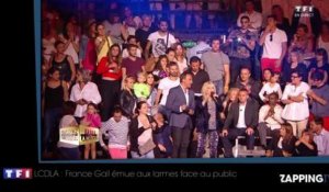 LCDLA : France Gall ses larmes face au public, après 18 ans d'absence à la télévision