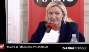 Marine Le Pen affirme que son père Jean-Marie Le Pen a reçu le soutien de Jean-Pierre Elkabbach